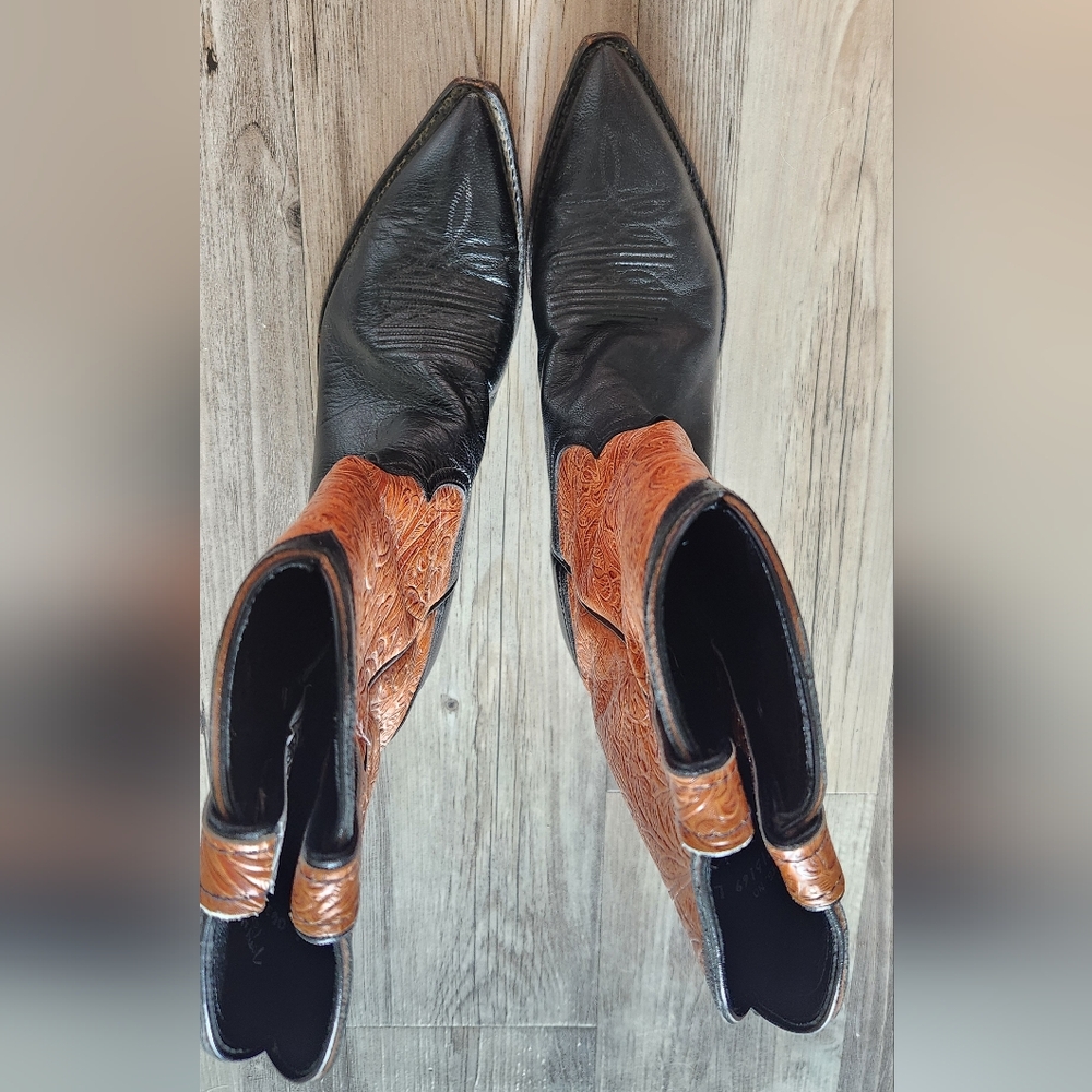 Tony Lama Cowboy Boots Size 8.5 - Picture 4 of 8
